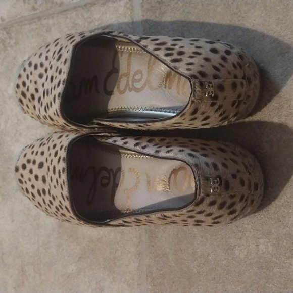 Sam Edelman Kesia Animal Print Espadrille Slip on  Flats Size 7 M - Picture 6 of 10